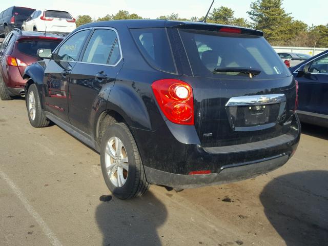 2GNFLCEK2D6269389 - 2013 CHEVROLET EQUINOX LS BLACK photo 3