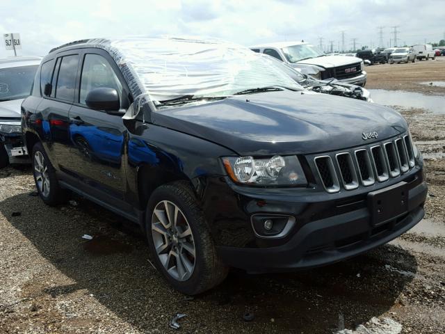 1C4NJCBA8HD186983 - 2017 JEEP COMPASS SP BLACK photo 1