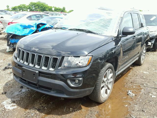 1C4NJCBA8HD186983 - 2017 JEEP COMPASS SP BLACK photo 2