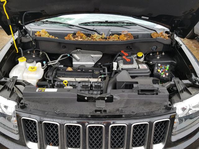 1C4NJCBA8HD186983 - 2017 JEEP COMPASS SP BLACK photo 7