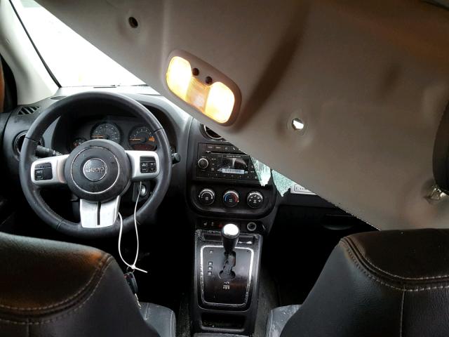 1C4NJCBA8HD186983 - 2017 JEEP COMPASS SP BLACK photo 9