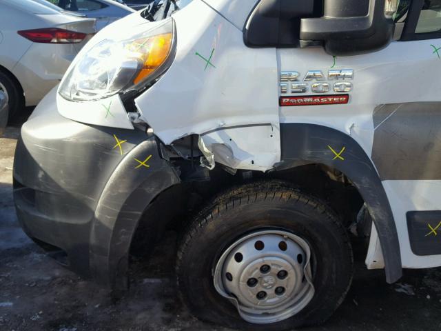 3C6TRVAG0HE516736 - 2017 RAM PROMASTER 白色 照片 10