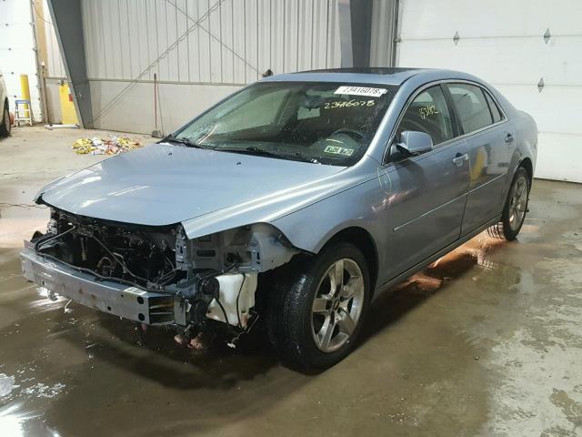 1G1ZH57B594105491 - 2009 CHEVROLET MALIBU 1LT 蓝色 照片 2