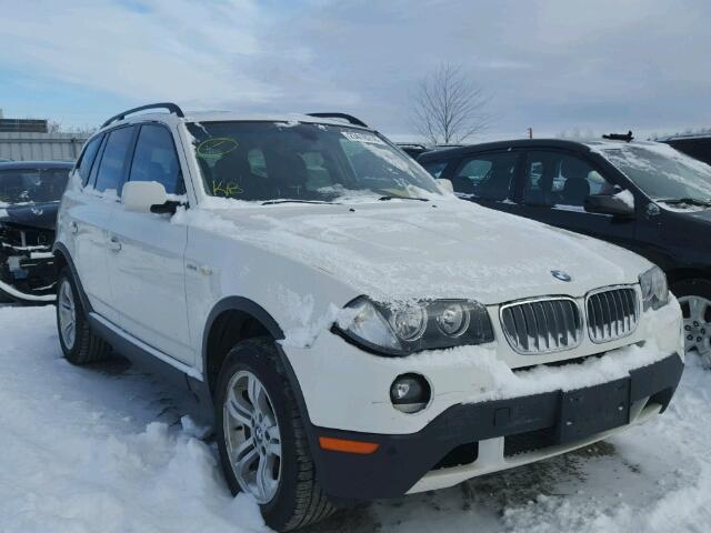 WBXPC73457WE50950 - 2007 BMW X3 3.0I WHITE photo 1