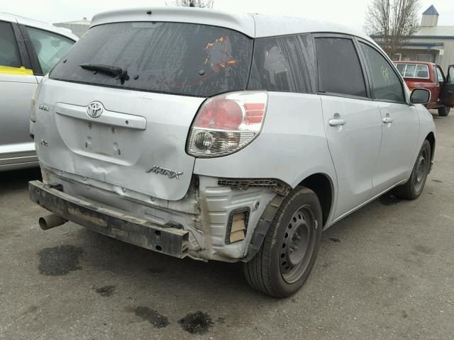 2T1KR32E65C360346 - 2005 TOYOTA COROLLA MA SILVER photo 4