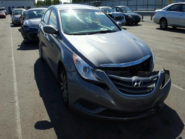 5NPEB4AC3DH603856 - 2013 HYUNDAI SONATA GLS GRAY photo 1