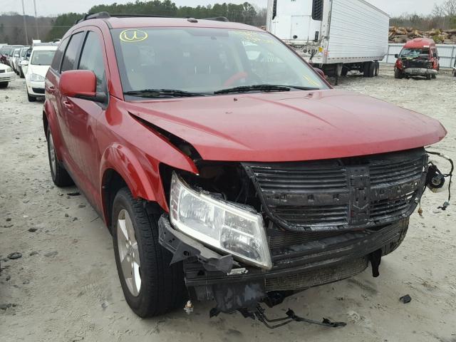 3D4PG5FV7AT117351 - 2010 DODGE JOURNEY SX RED photo 1