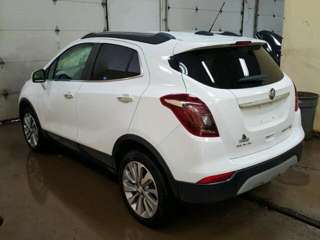 KL4CJESB1HB224992 - 2017 BUICK ENCORE PRE WHITE photo 3