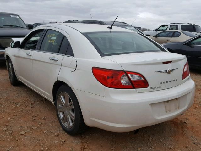 1C3LC66MX7N682176 - 2007 CHRYSLER SEBRING LI WHITE photo 3