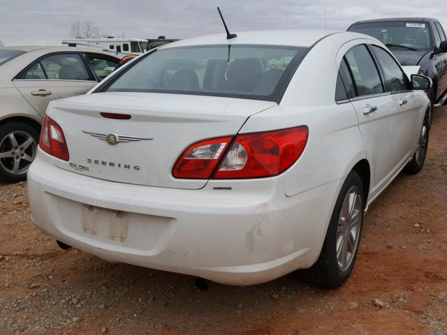 1C3LC66MX7N682176 - 2007 CHRYSLER SEBRING LI WHITE photo 4