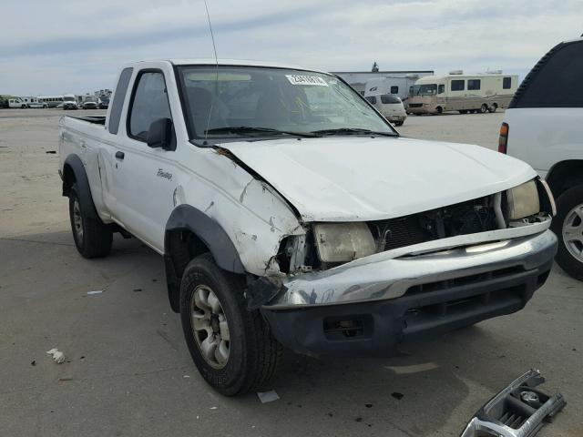 1N6ED26T6YC355060 - 2000 NISSAN FRONTIER K WHITE photo 1