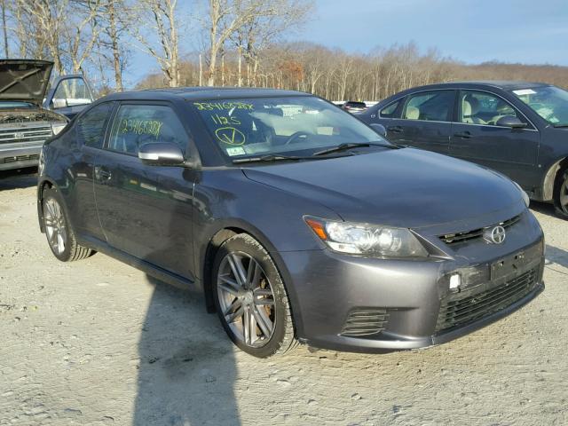 JTKJF5C76B3006954 - 2011 TOYOTA SCION TC GRAY photo 1