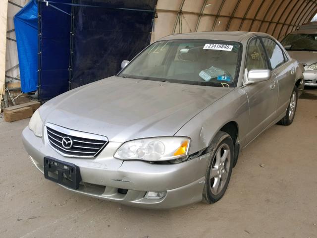 JM1TA221121725695 - 2002 MAZDA MILLENIA SILVER photo 2