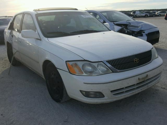 4T1BF28B0YU049367 - 2000 TOYOTA AVALON XL WHITE photo 1