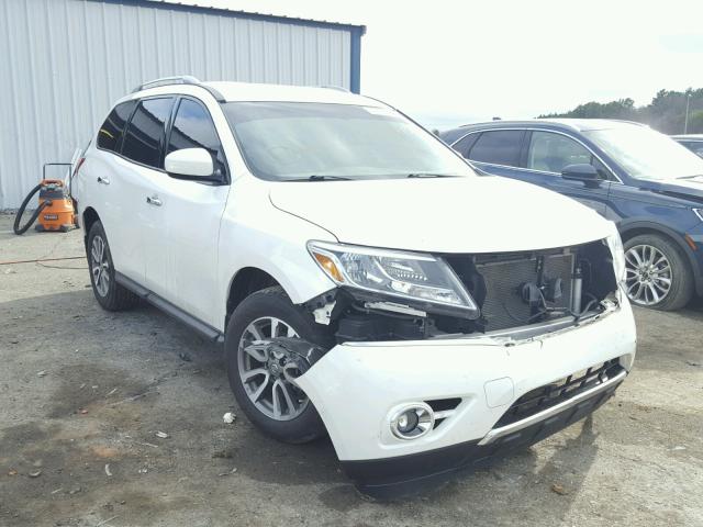 5N1AR2MN1DC665162 - 2013 NISSAN PATHFINDER WHITE photo 1