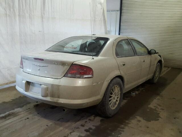 1C3EL56R86N216517 - 2006 CHRYSLER SEBRING TO TAN photo 4