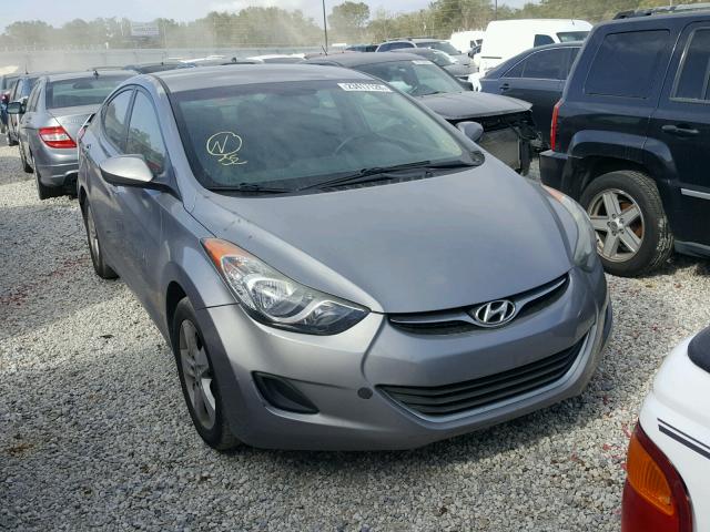 KMHDH4AE8BU095345 - 2011 HYUNDAI ELANTRA GL GRAY photo 1