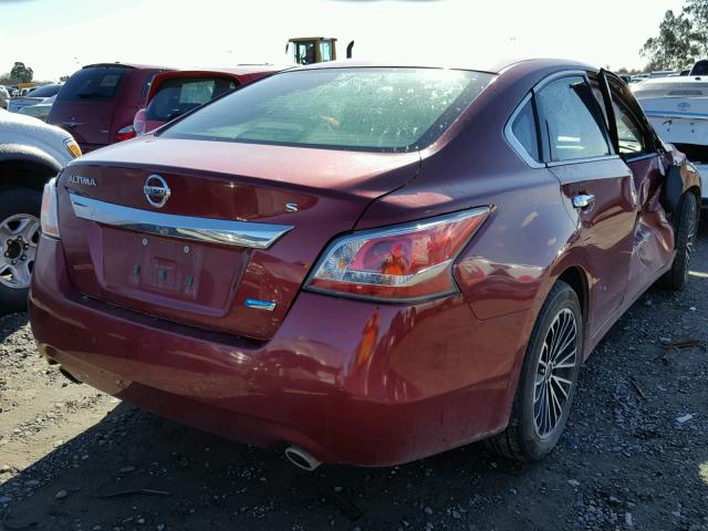 1N4AL3AP8EN375725 - 2014 NISSAN ALTIMA 2.5 RED photo 4