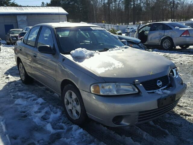 3N1CB51D13L709889 - 2003 NISSAN SENTRA XE GRAY photo 1