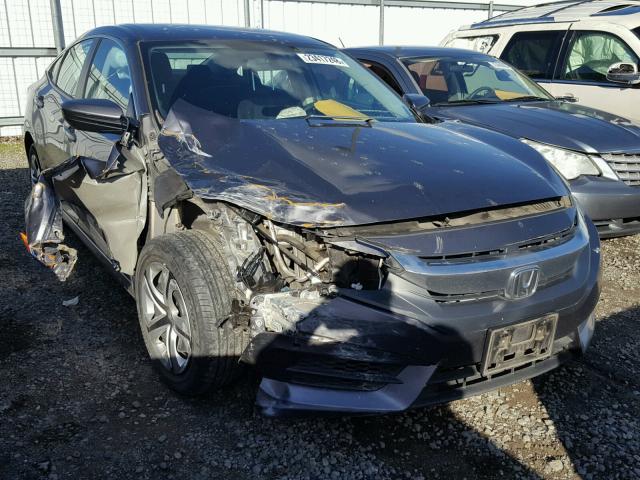 19XFC2F52GE210715 - 2016 HONDA CIVIC LX GRAY photo 1