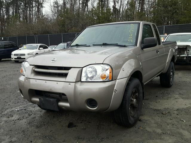 1N6ED26Y44C459262 - 2004 NISSAN FRONTIER K GOLD photo 2