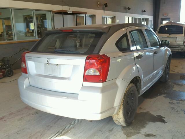 1B3HB28B47D568948 - 2007 DODGE CALIBER SILVER photo 4