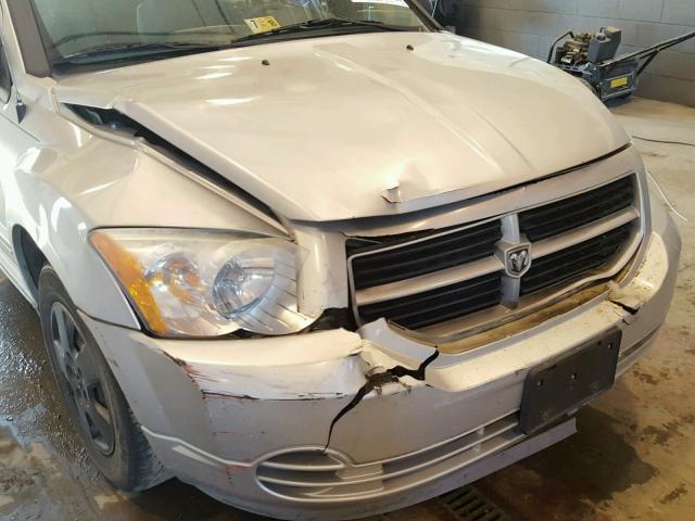 1B3HB28B47D568948 - 2007 DODGE CALIBER SILVER photo 9