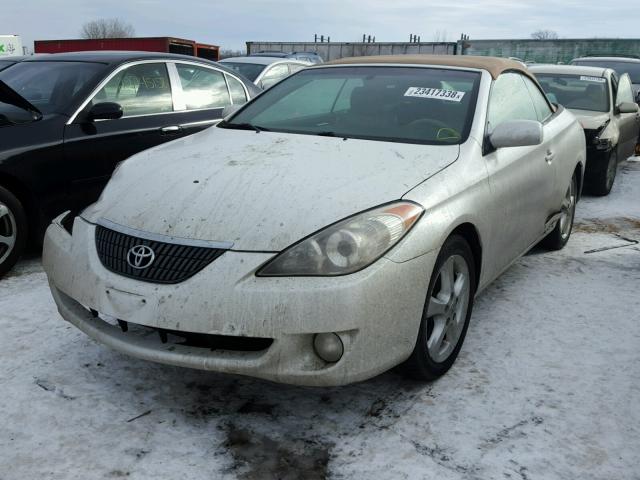 4T1FA38P46U076196 - 2006 TOYOTA CAMRY SOLA WHITE photo 2