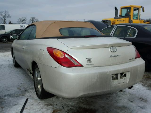 4T1FA38P46U076196 - 2006 TOYOTA CAMRY SOLA WHITE photo 3