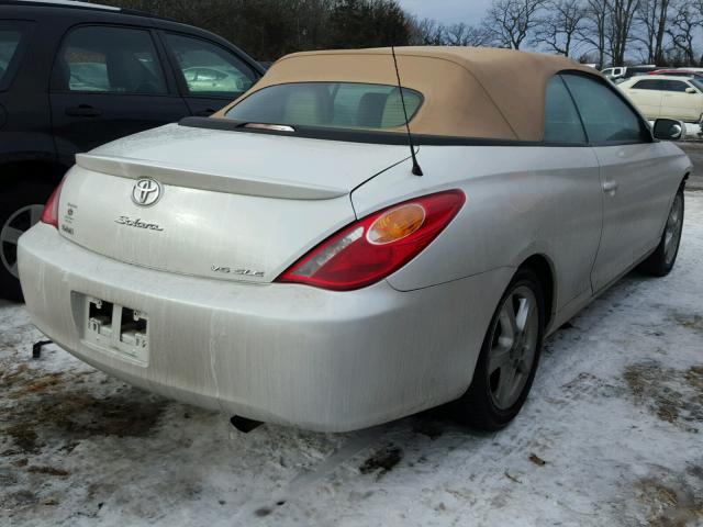 4T1FA38P46U076196 - 2006 TOYOTA CAMRY SOLA WHITE photo 4