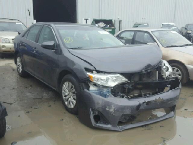 4T4BF1FK9ER440290 - 2014 TOYOTA CAMRY L GRAY photo 1