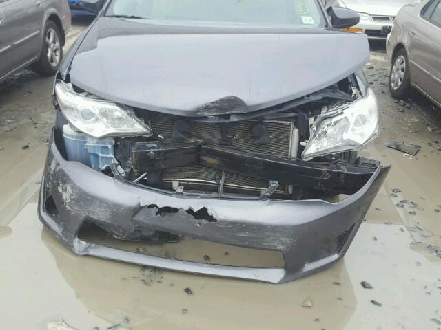 4T4BF1FK9ER440290 - 2014 TOYOTA CAMRY L GRAY photo 9