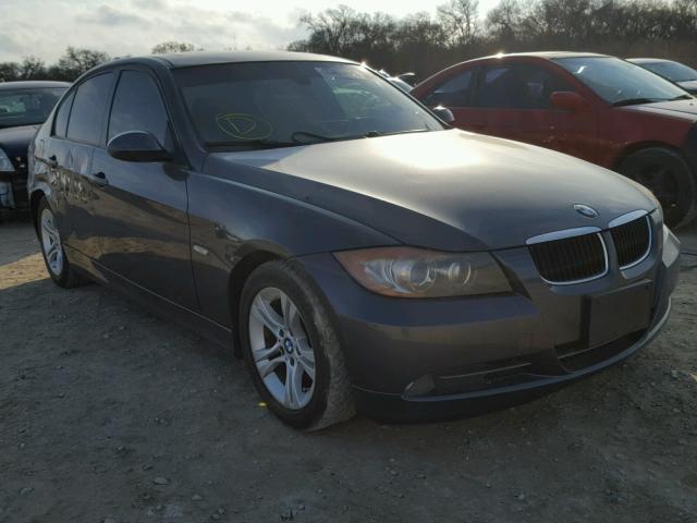 WBAVA37558NL58213 - 2008 BMW 328 I GRAY photo 1