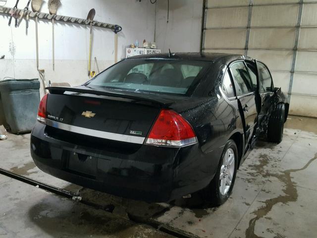 2G1WB5EK5B1154148 - 2011 CHEVROLET IMPALA LT BLACK photo 4