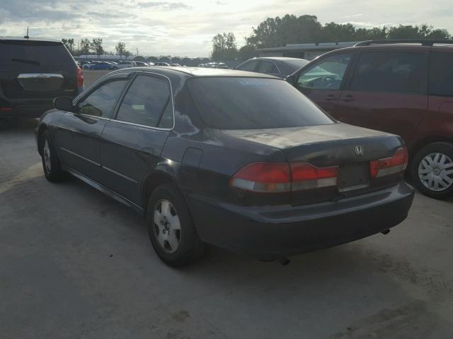 1HGCG16522A084080 - 2002 HONDA ACCORD EX BLACK photo 3