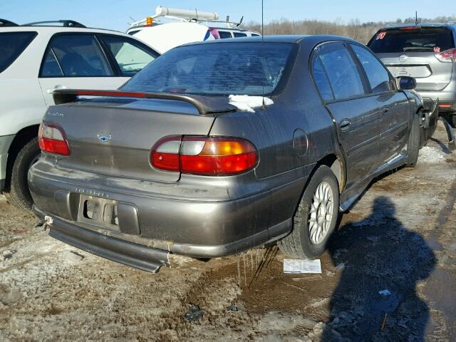 1G1ND52M4X6113618 - 1999 CHEVROLET MALIBU BROWN photo 4