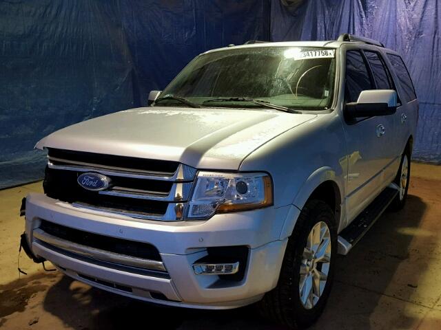 1FMJU1KT8HEA74508 - 2017 FORD EXPEDITION SILVER photo 2