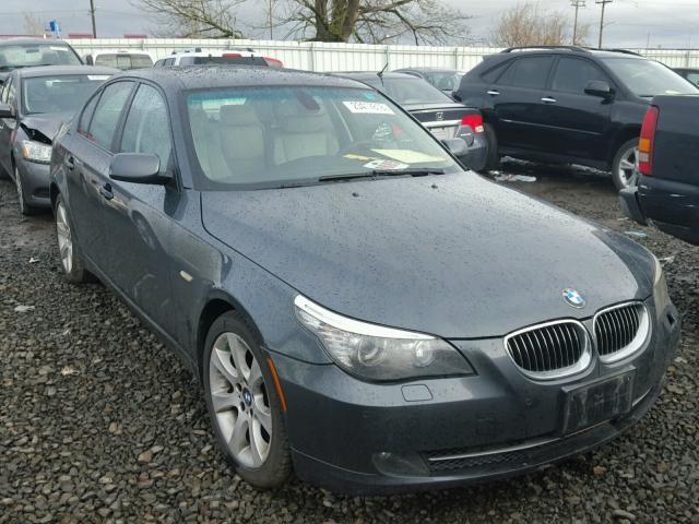 WBANV93538CZ68233 - 2008 BMW 535 XI GRAY photo 1