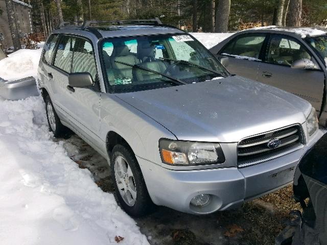 JF1SG65693H757074 - 2003 SUBARU FORESTER 2 SILVER photo 1