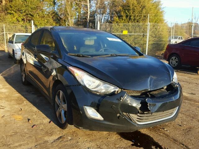 5NPDH4AE5DH232243 - 2013 HYUNDAI ELANTRA GL BLACK photo 1