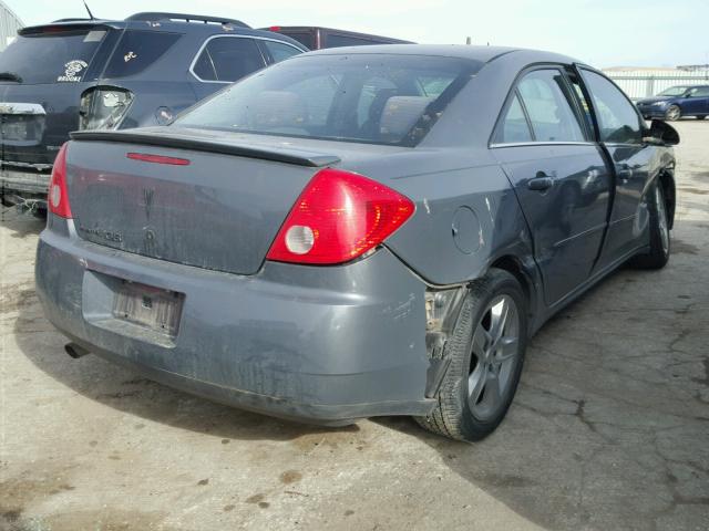 1G2ZG57B884140779 - 2008 PONTIAC G6 BASE GRAY photo 4