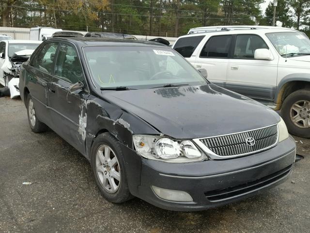 4T1BF28B22U207831 - 2002 TOYOTA AVALON XL BLACK photo 1