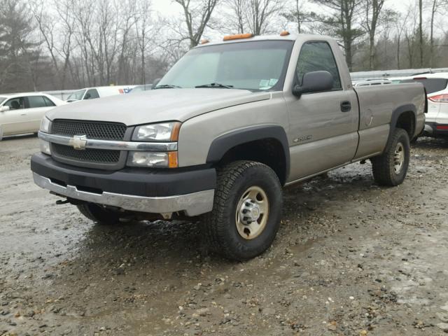 1GCHK24U63E212012 - 2003 CHEVROLET SILVERADO GRAY photo 2