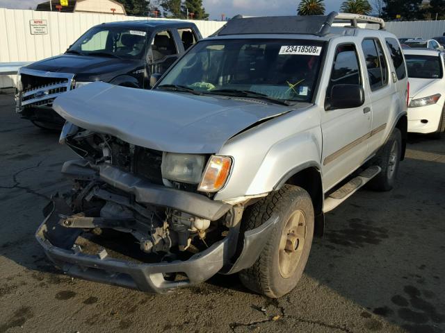 5N1ED28Y61C591981 - 2001 NISSAN XTERRA XE SILVER photo 2