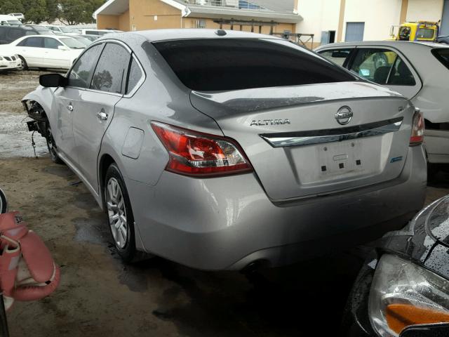 1N4AL3AP6DN555980 - 2013 NISSAN ALTIMA 2.5 SILVER photo 3