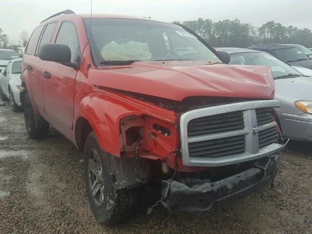 1D4HD48N35F617012 - 2005 DODGE DURANGO SL RED photo 1