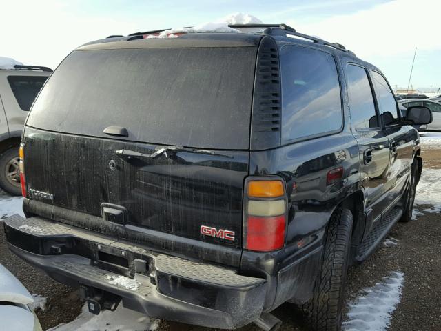 1GKEK63U75J234112 - 2005 GMC YUKON DENA BLACK photo 4