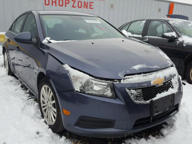 1G1PH5SB4E7186376 - 2014 CHEVROLET CRUZE ECO PURPLE photo 1