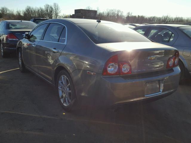 1G1ZE5E18BF222804 - 2011 CHEVROLET MALIBU LTZ 银色 照片 3