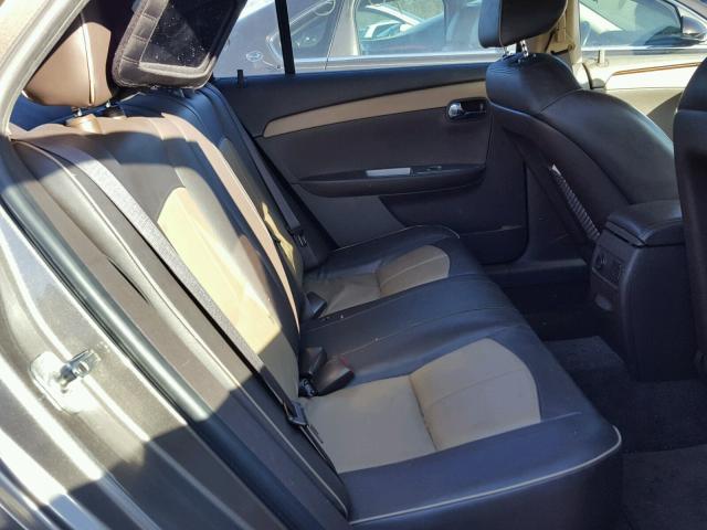 1G1ZE5E18BF222804 - 2011 CHEVROLET MALIBU LTZ 银色 照片 6